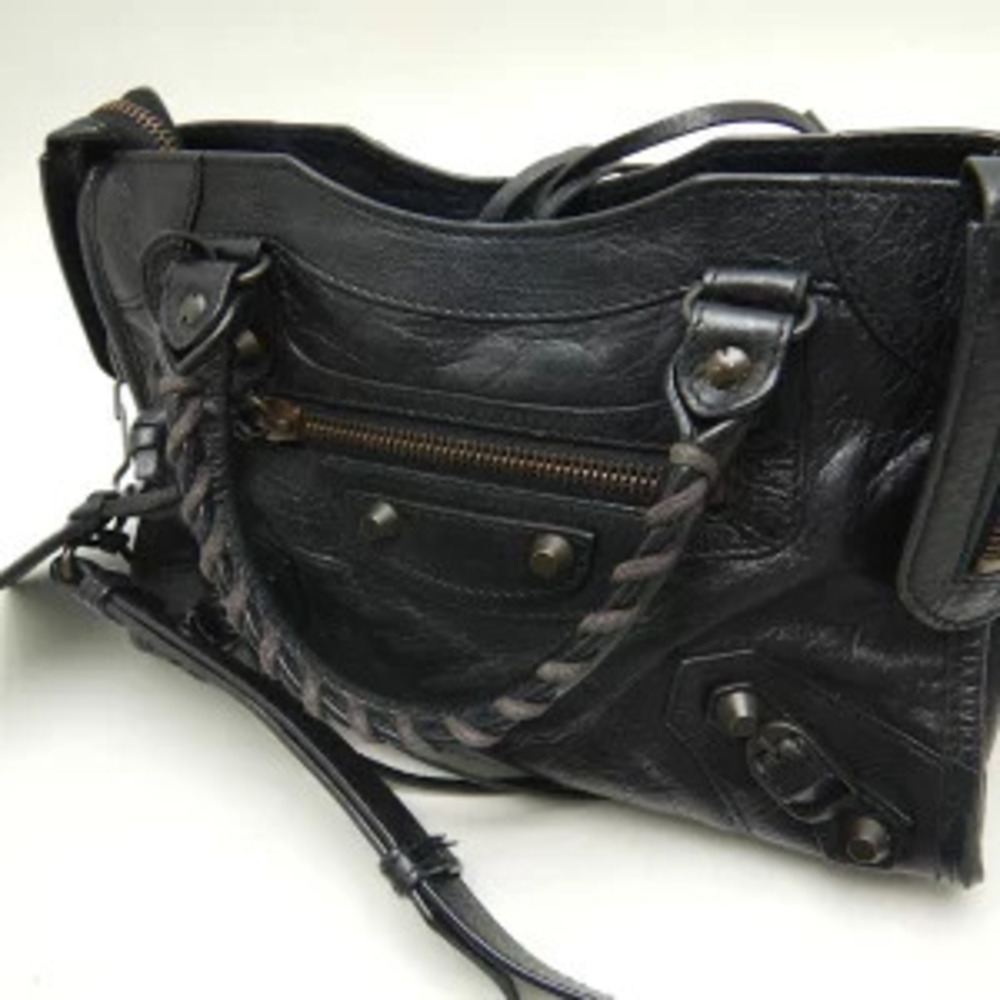 Balenciaga City Handbag Lambskin Black - Picture 5 of 9